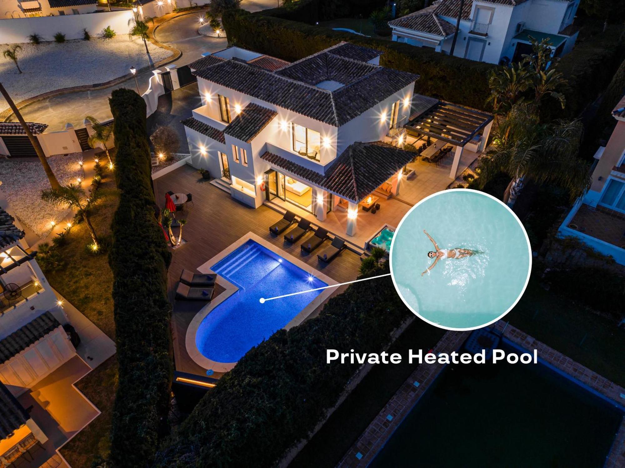 Vacation Marbella I Villa Lina, Golf Valley, Private Heated Pool, Jacuzzi, Close To The Marina ภายนอก รูปภาพ